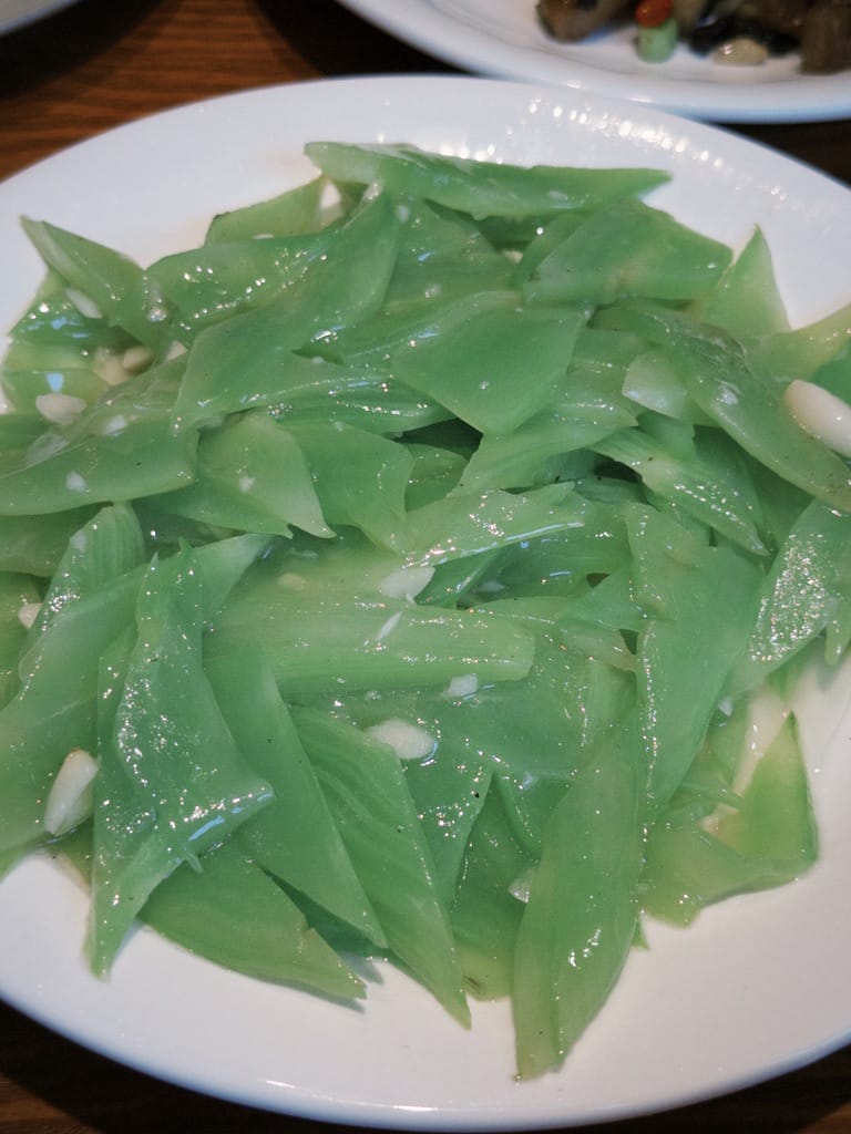 清炒莴苣