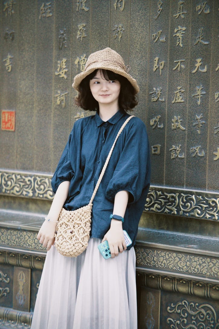 在这拍一张美美的恙儿