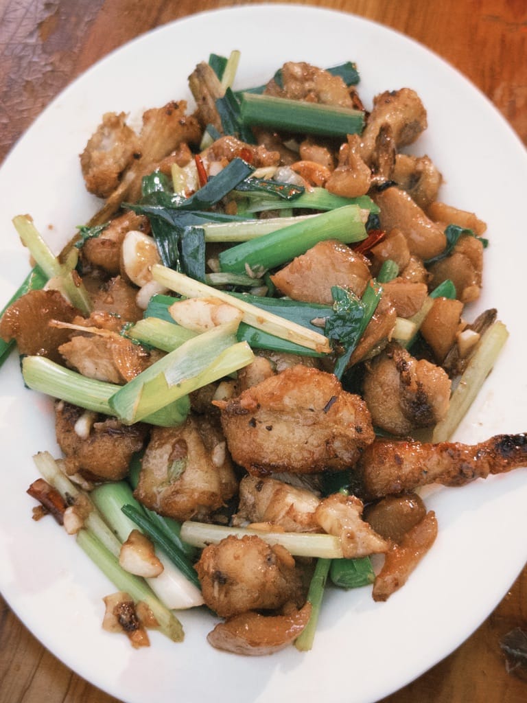 爆炒河豚