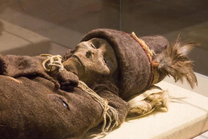 铁板河女尸（楼兰美女）：距今约 3800 年，是迄今在新疆出土最早、保存状况最为完整的一具干尸。