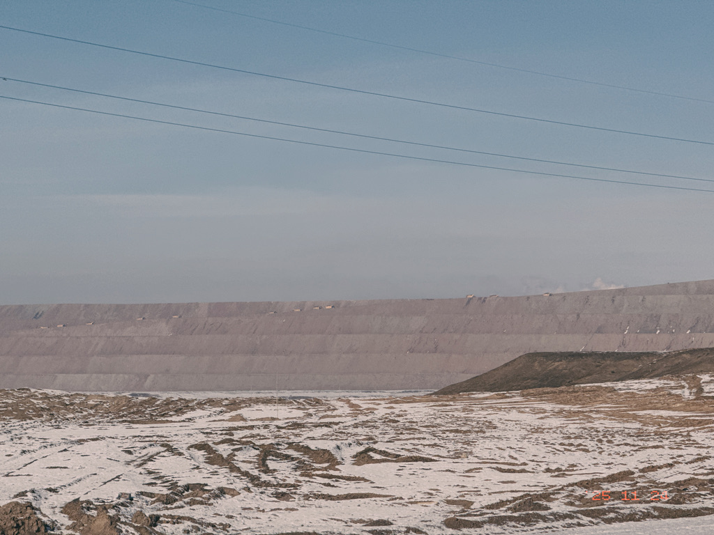 巨大巨大的露天矿场