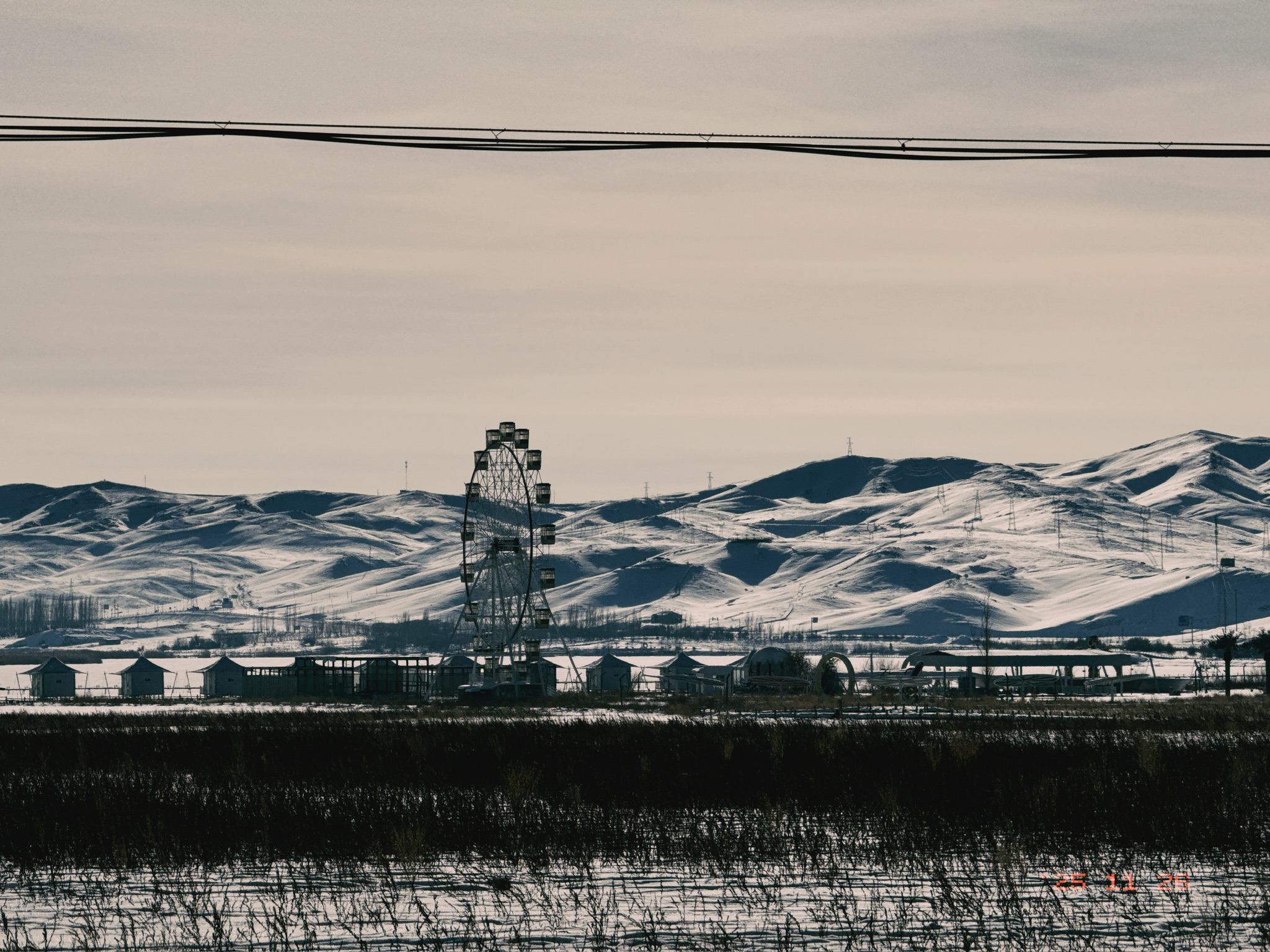 摩天轮不是城市专属，村里也有