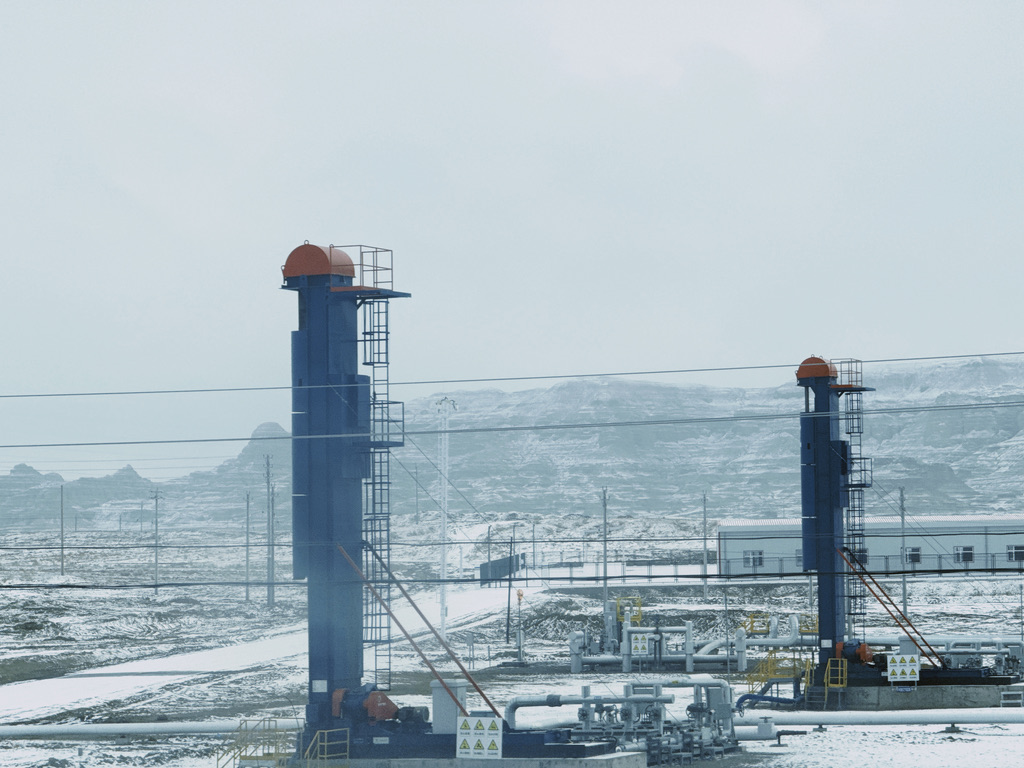 SAGD 注汽井的地面装置