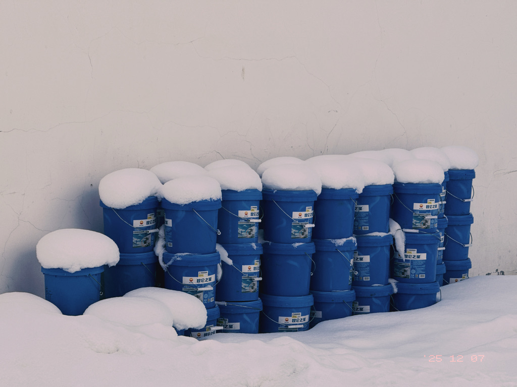 加油站的「雪糕桶」