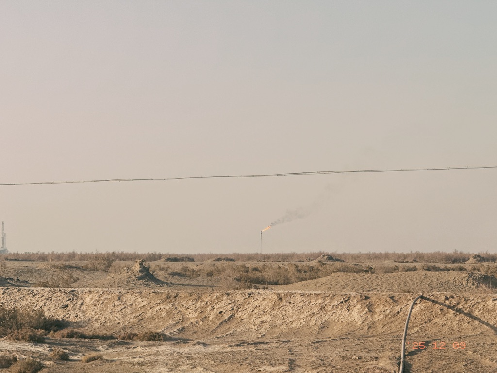 路边的天然气井