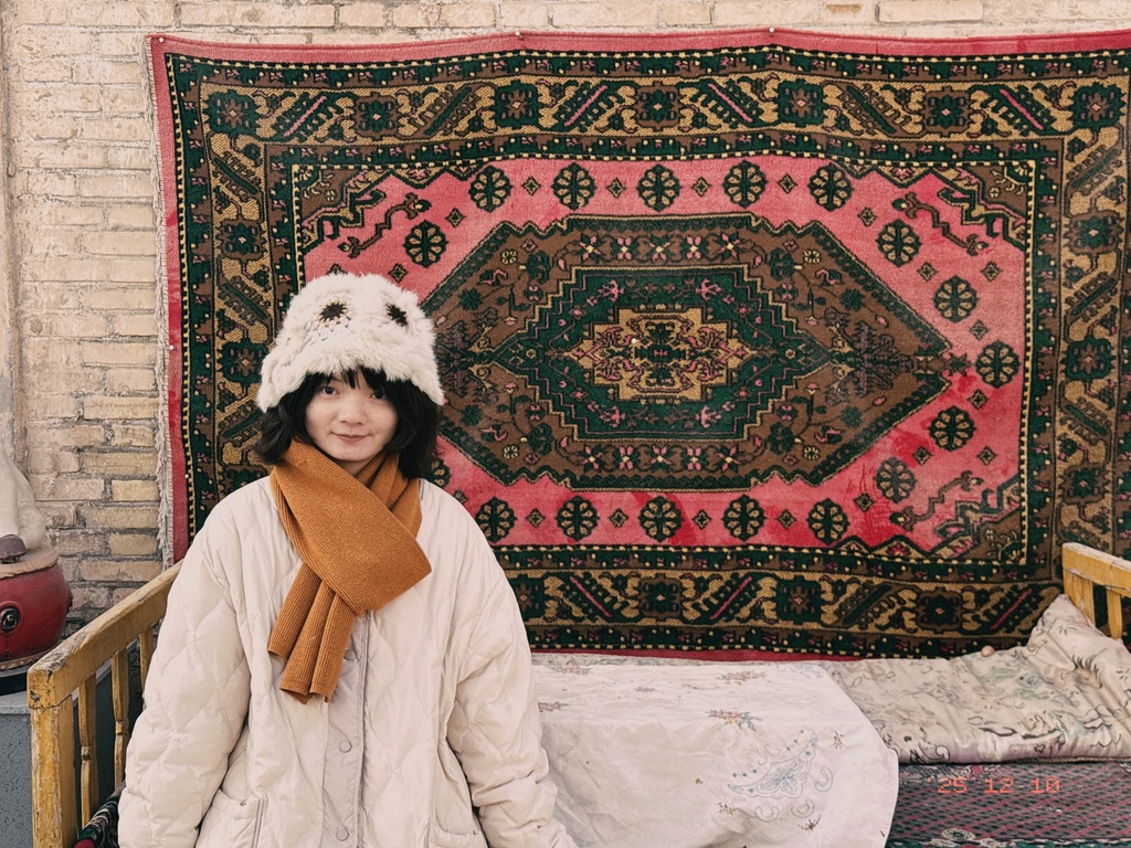 真想回家也弄一个大挂毯