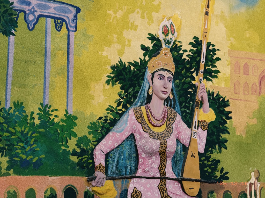 阿曼尼莎汗，收集了十二木卡姆的著名维吾尔音乐家