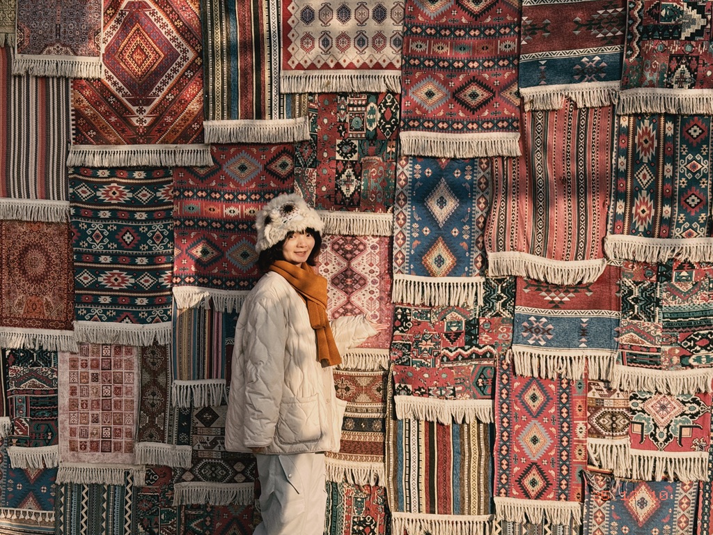 还有这样的挂毯墙