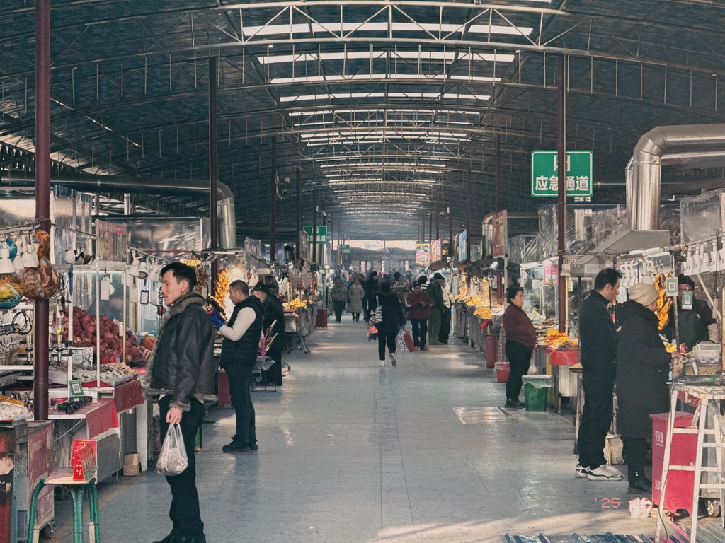 一个好大的巴扎