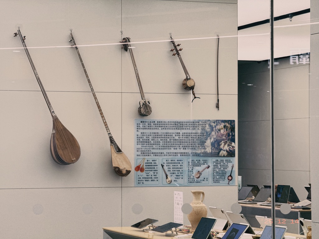 华为店里的乐器