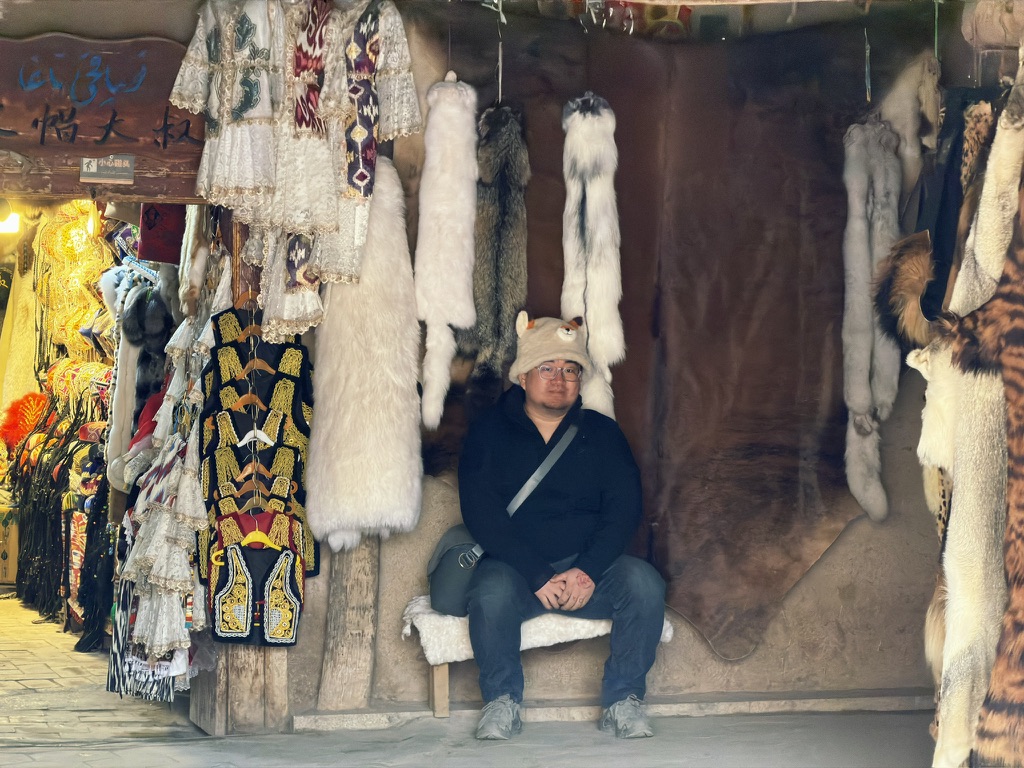 还在营业的皮帽大叔