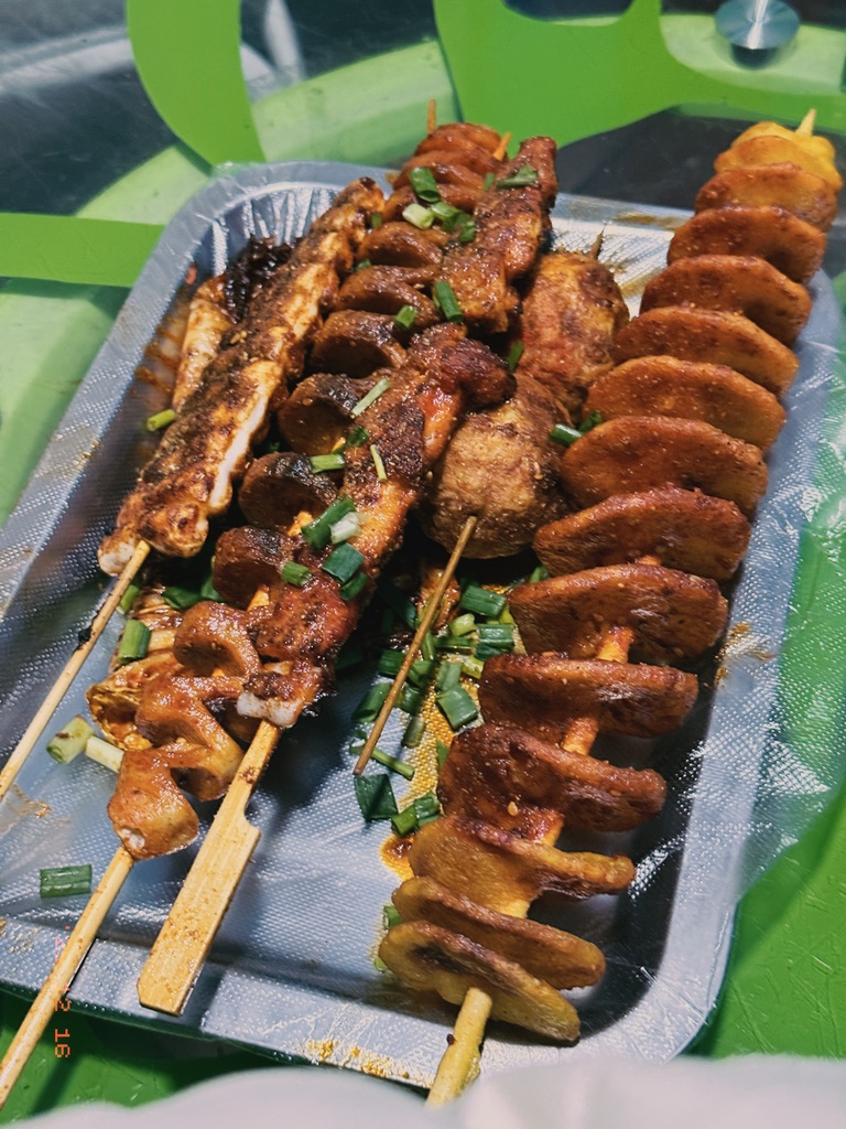 旋风薯塔与旋风面筋