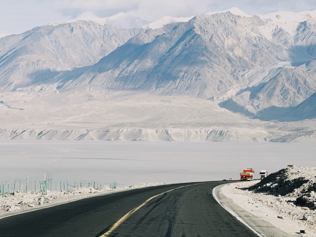 从南往北看白沙湖没有白沙
