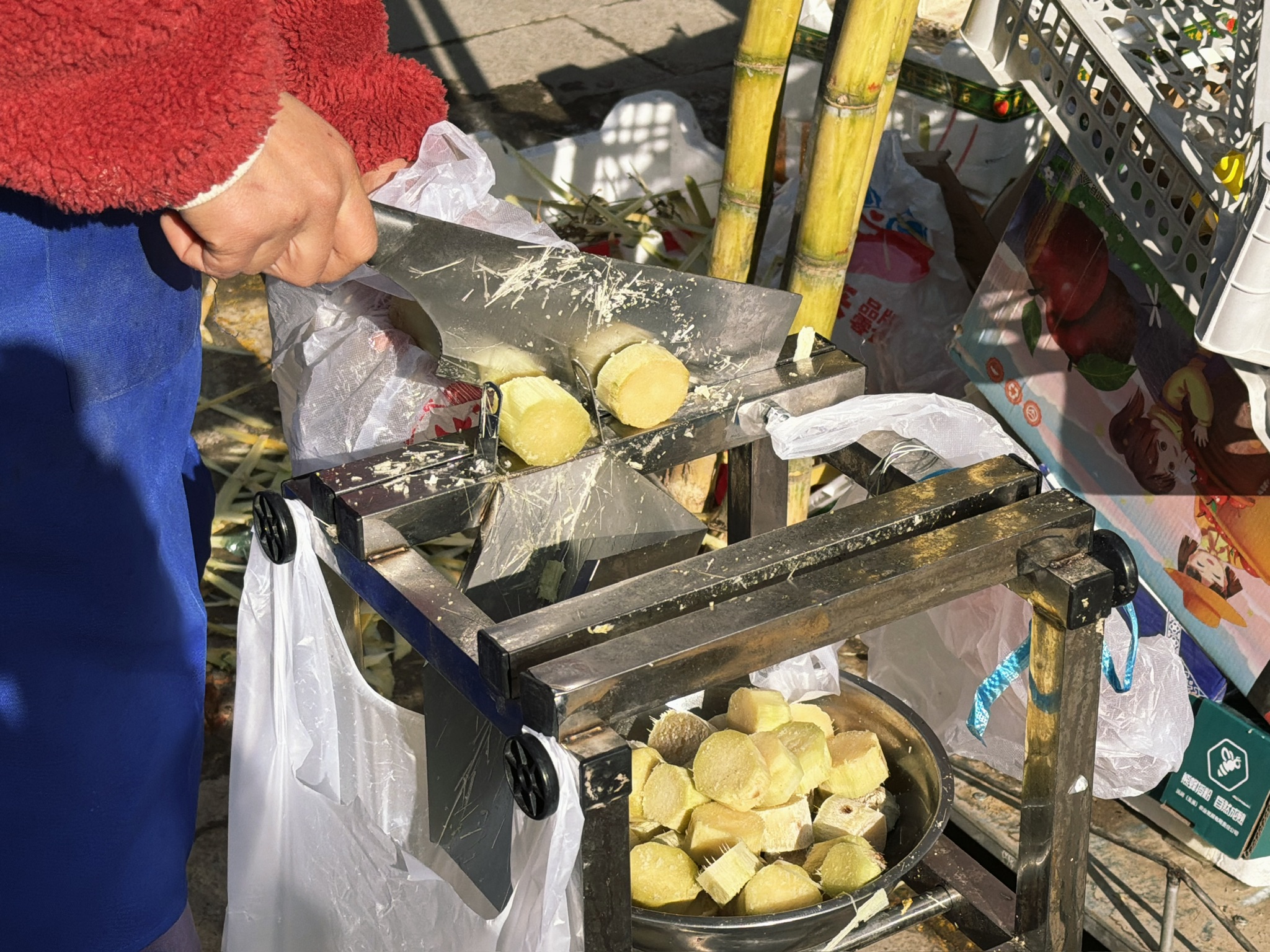 切根大甘蔗吃吧