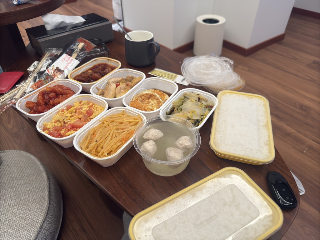 白瞎了这么好的饭菜