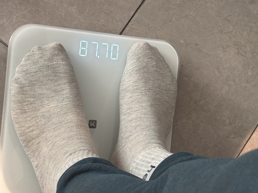 大概轻了十斤？