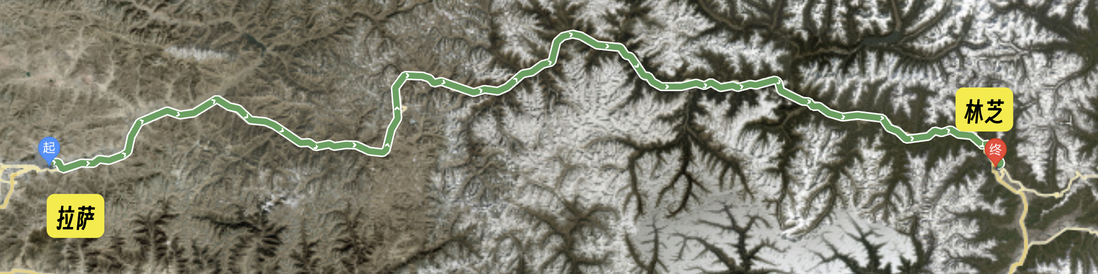 拉萨→林芝