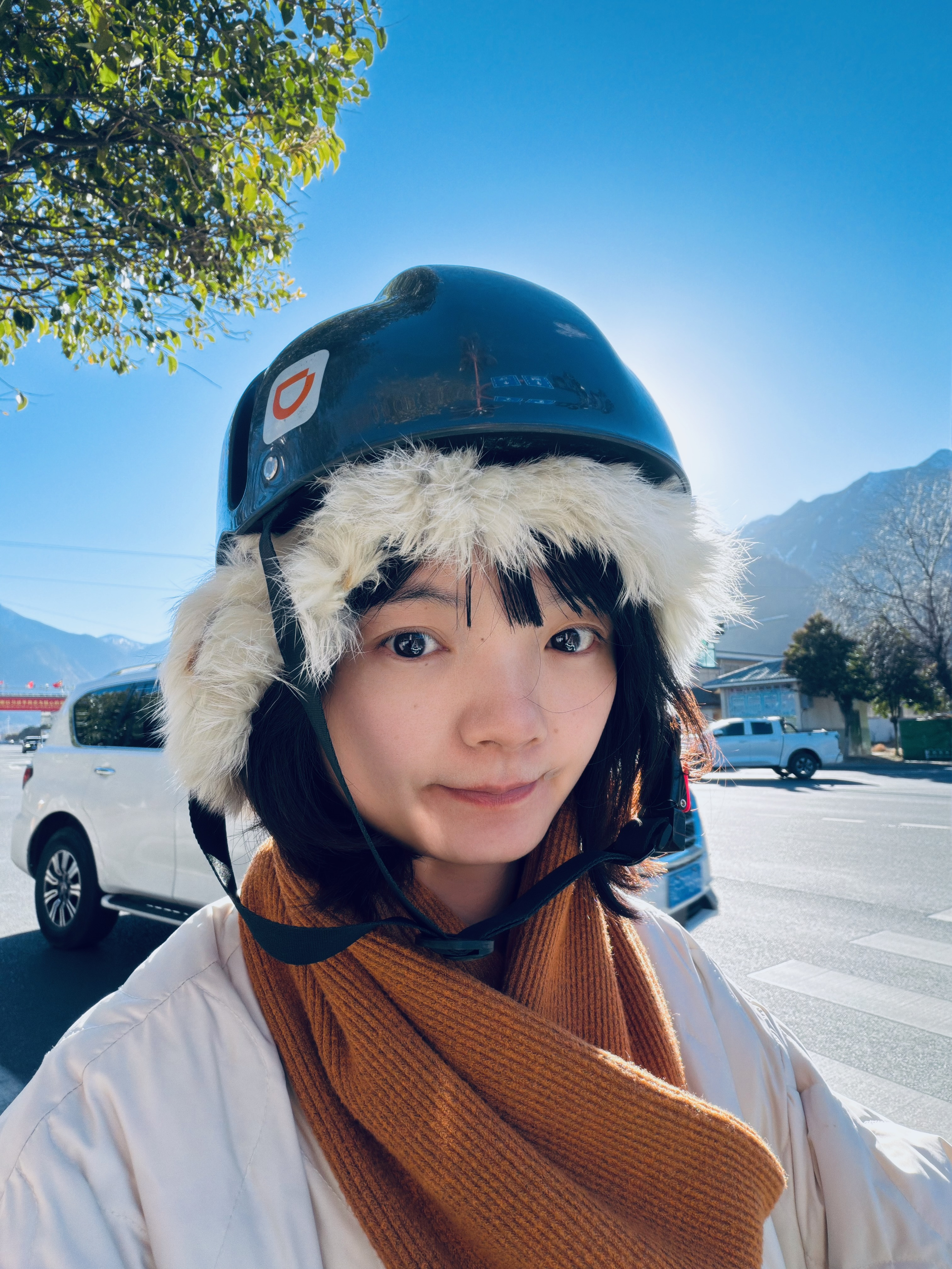 终于满足了骑电驴愿望的恙