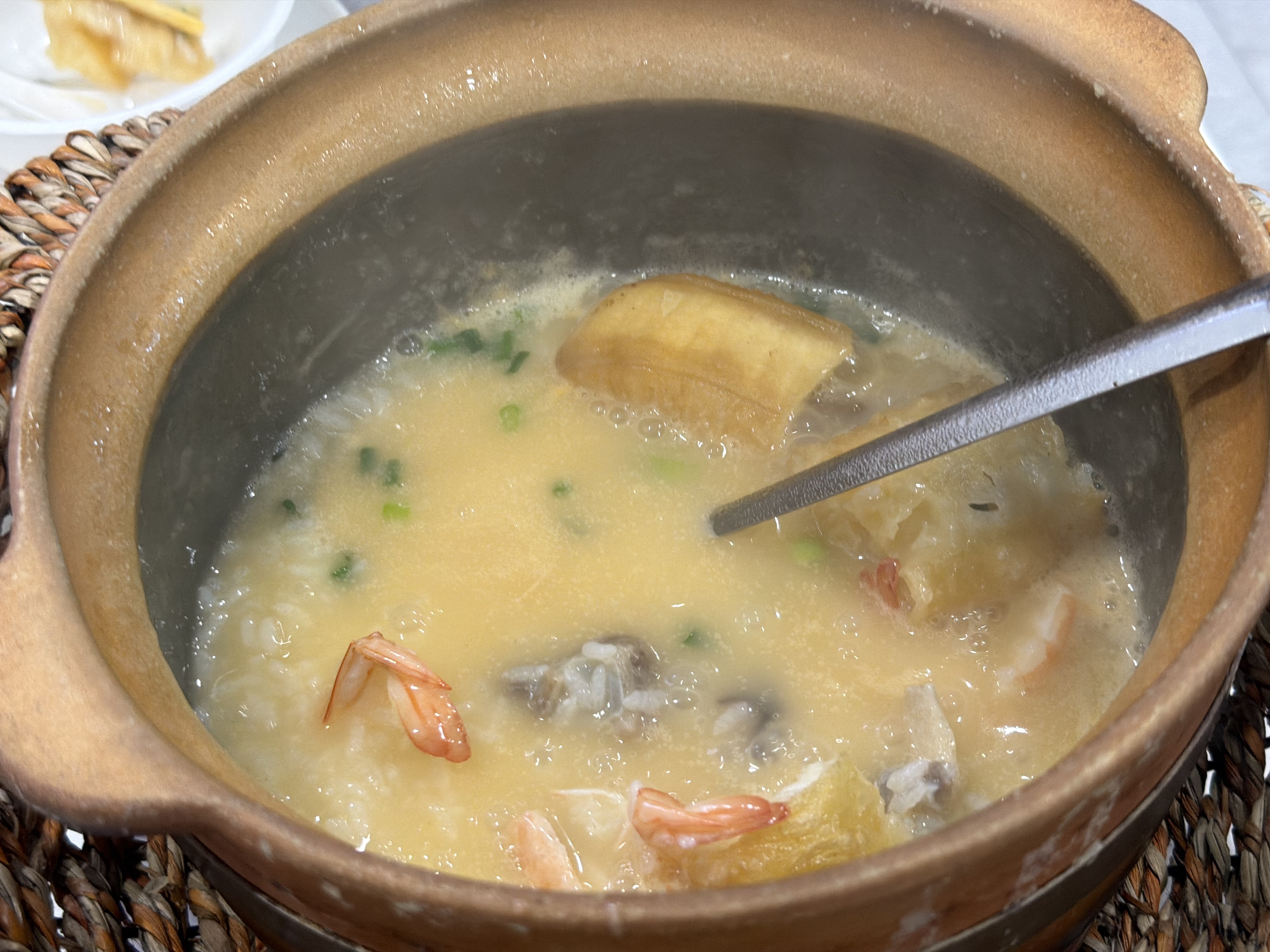 一人份的砂锅粥，真浅啊