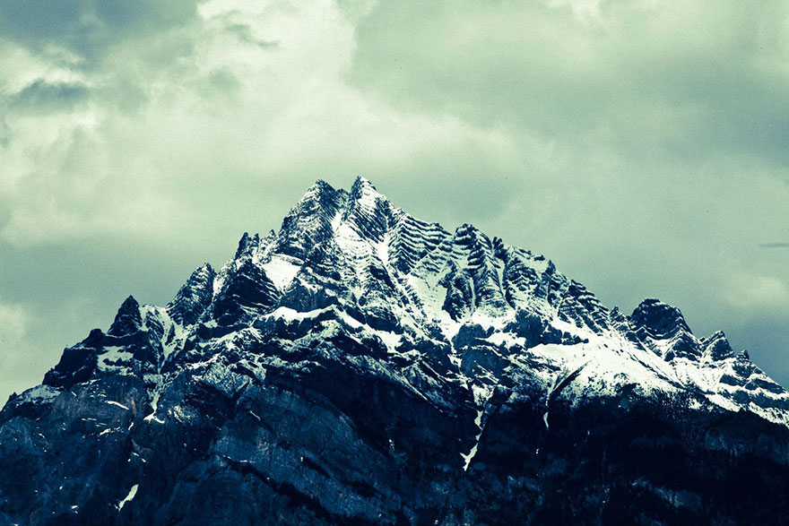 但它有雪的时候是这样的