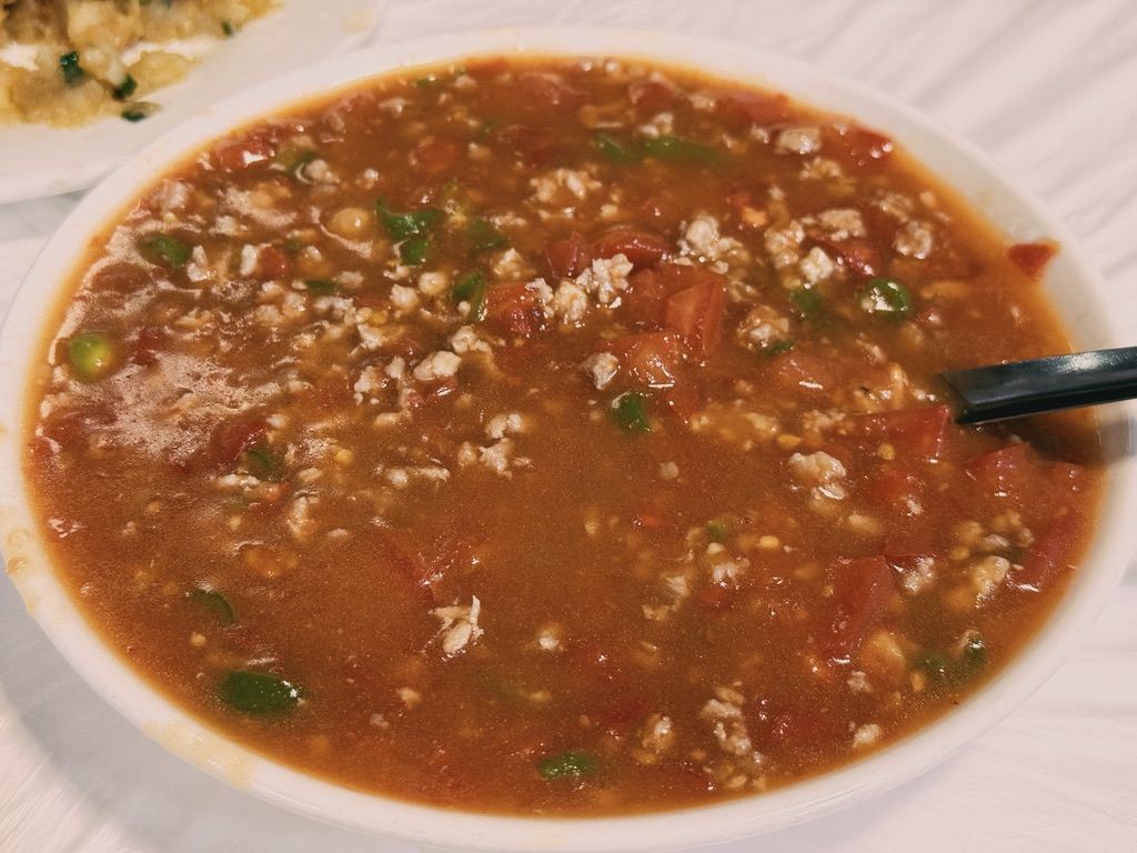 红三剁(番茄肉沫)