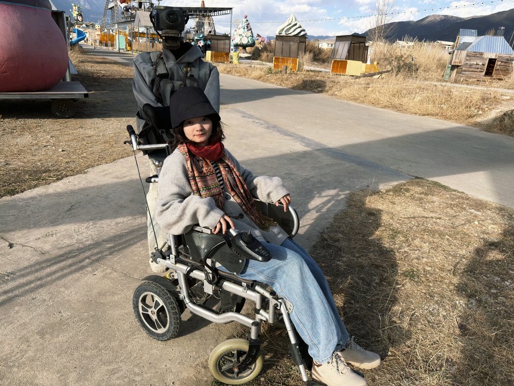 轮椅果然永远都是最舒服的