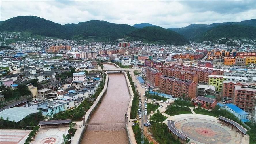 宁蒗县城（高德地图）