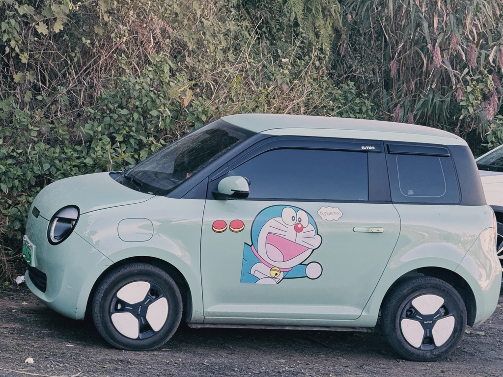 糯玉米真是个好看的车,要是有后盘刹独立悬挂就好了