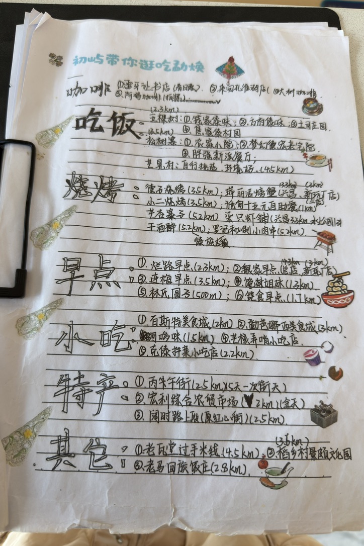 竟然手写了一份勐焕攻略