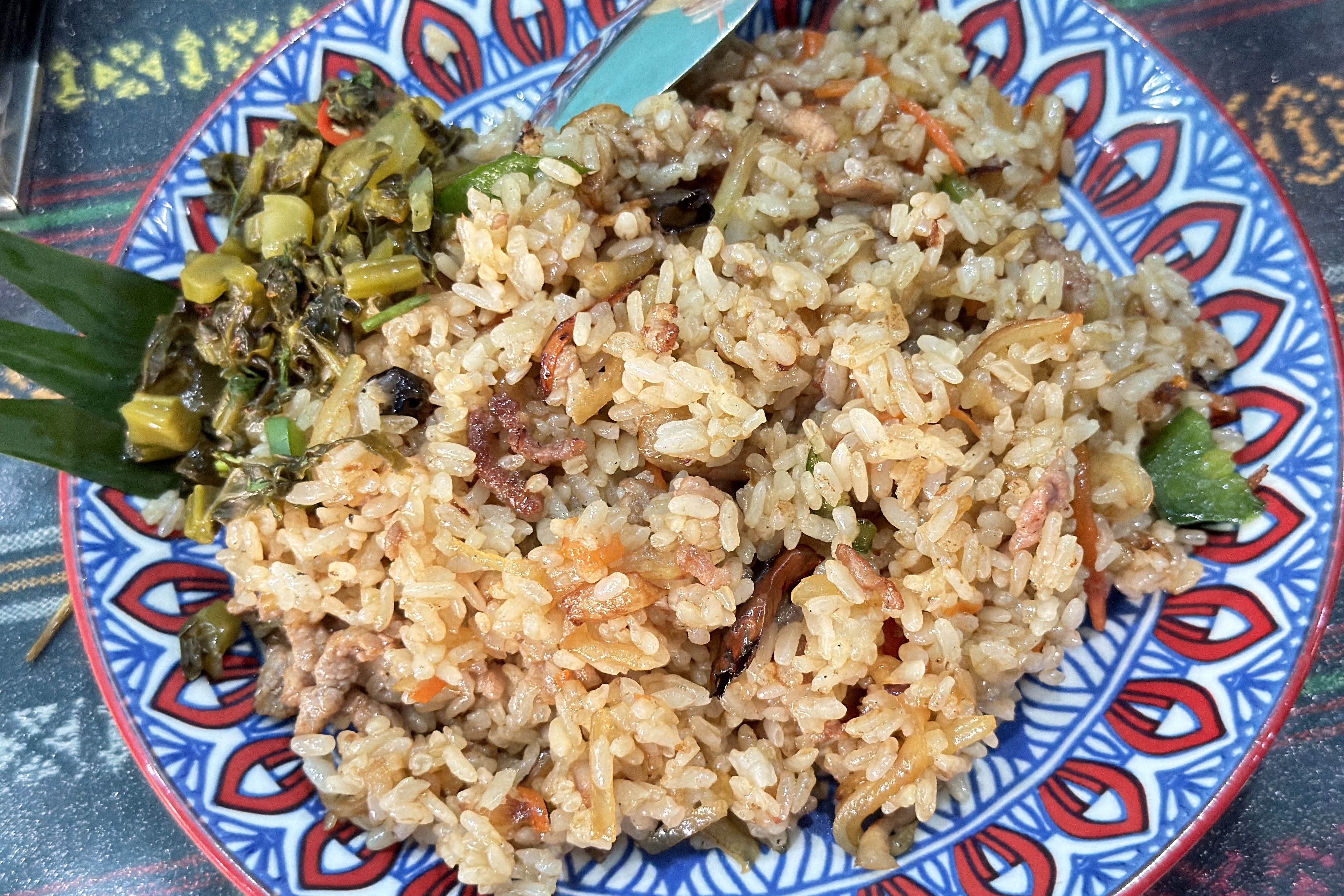 这次吃的是炒饭