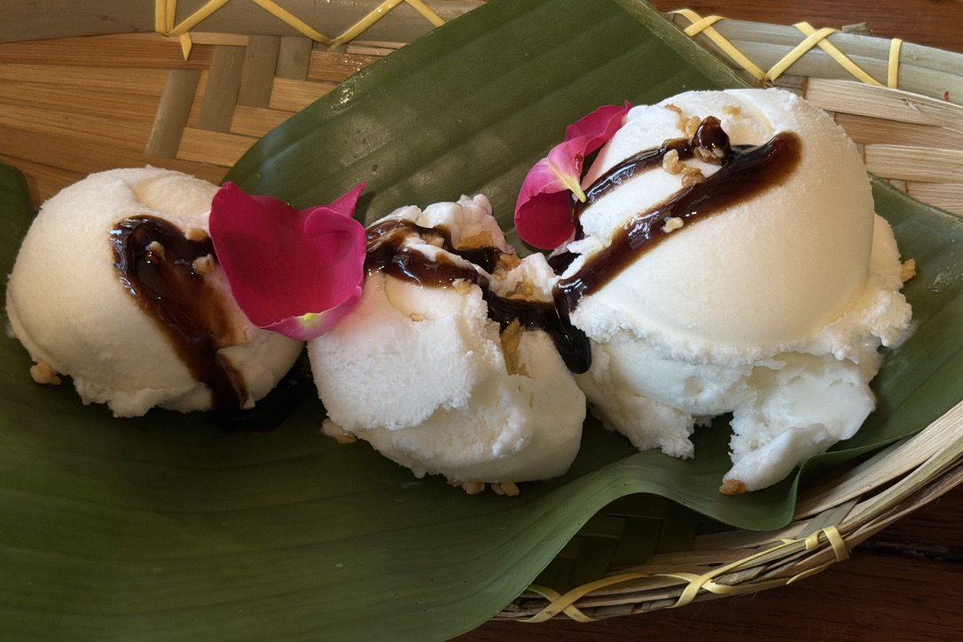 点评送的泰式冰淇淋,没有任何泰式的意思