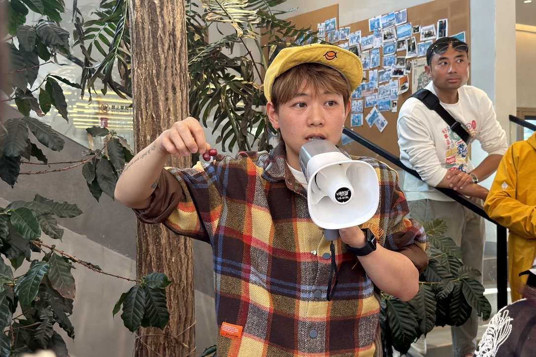 这一期的咖啡生产科普小姐姐