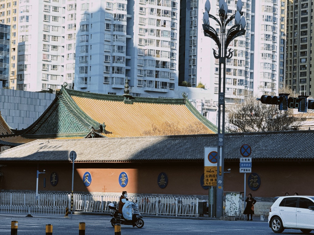 真庆观（元代始建名真武祠，明代高道刘渊然居此阐道，洪熙元年更名真庆观）