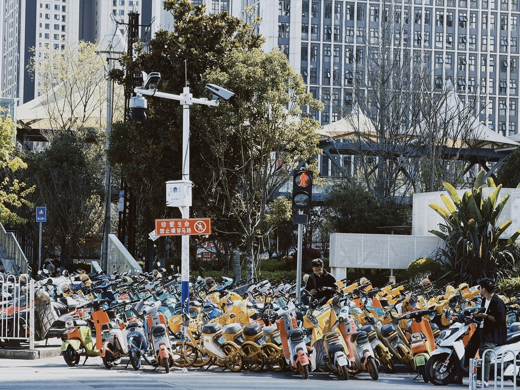 共享电瓶车成灾