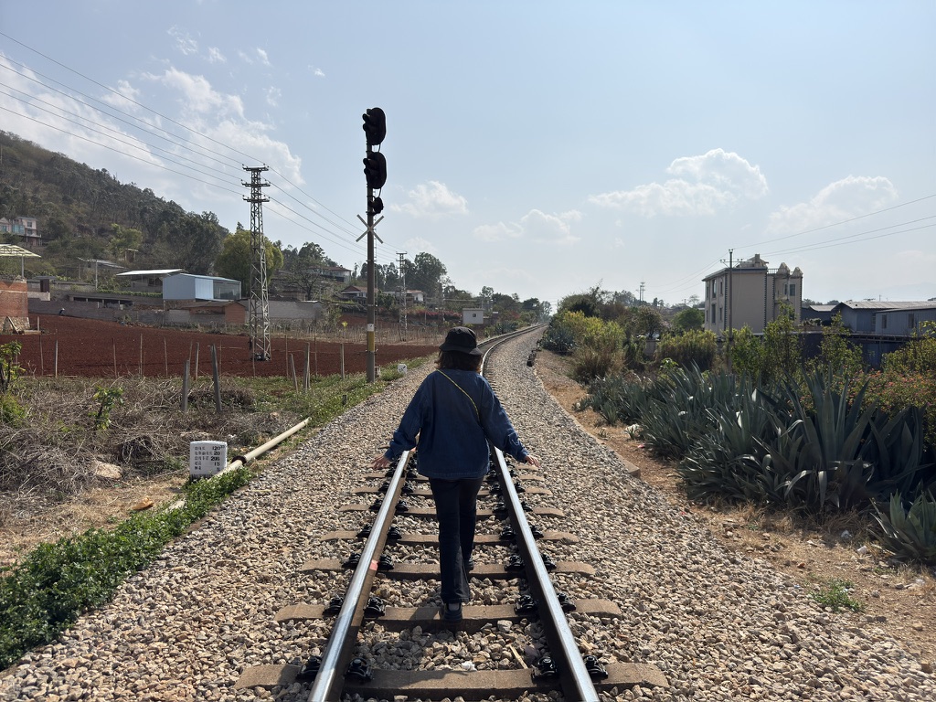 已经停止使用的铁轨