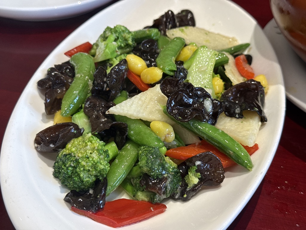 另外一盘菜清炒时蔬