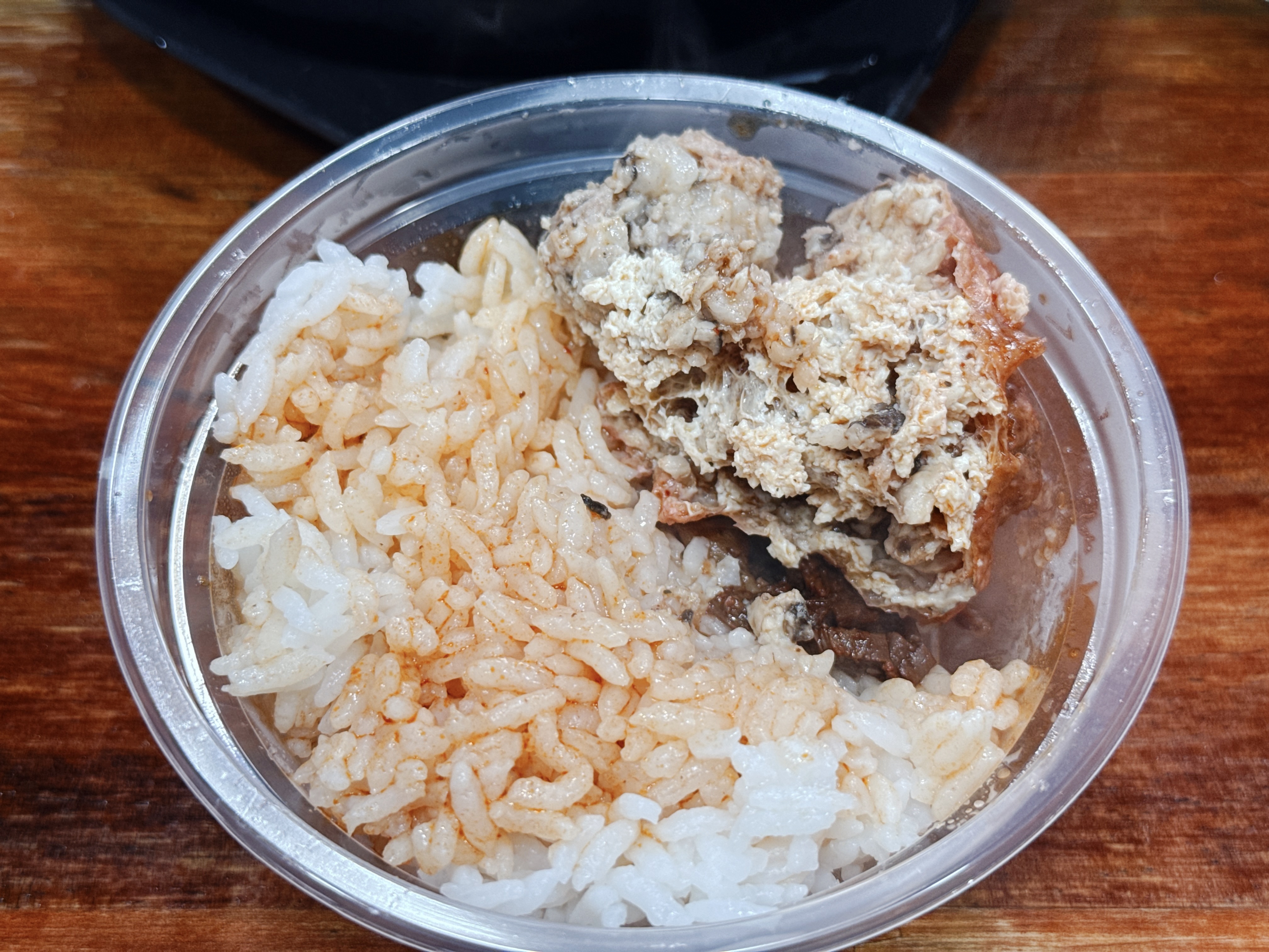 丸子里面很丰富