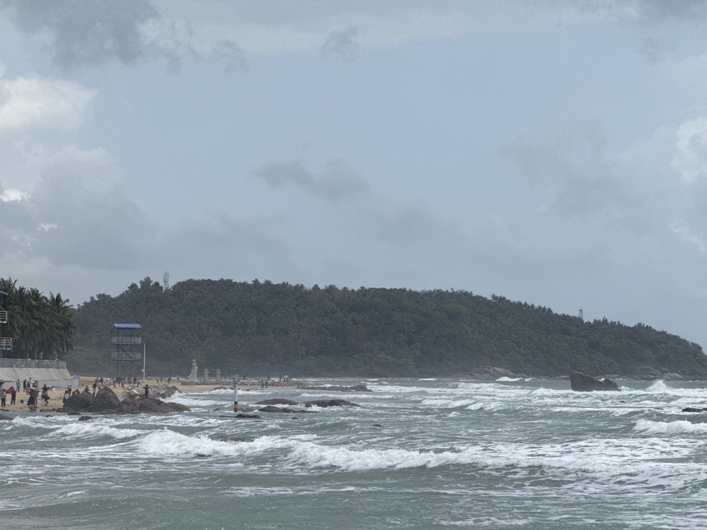 不能冲浪的礁石区