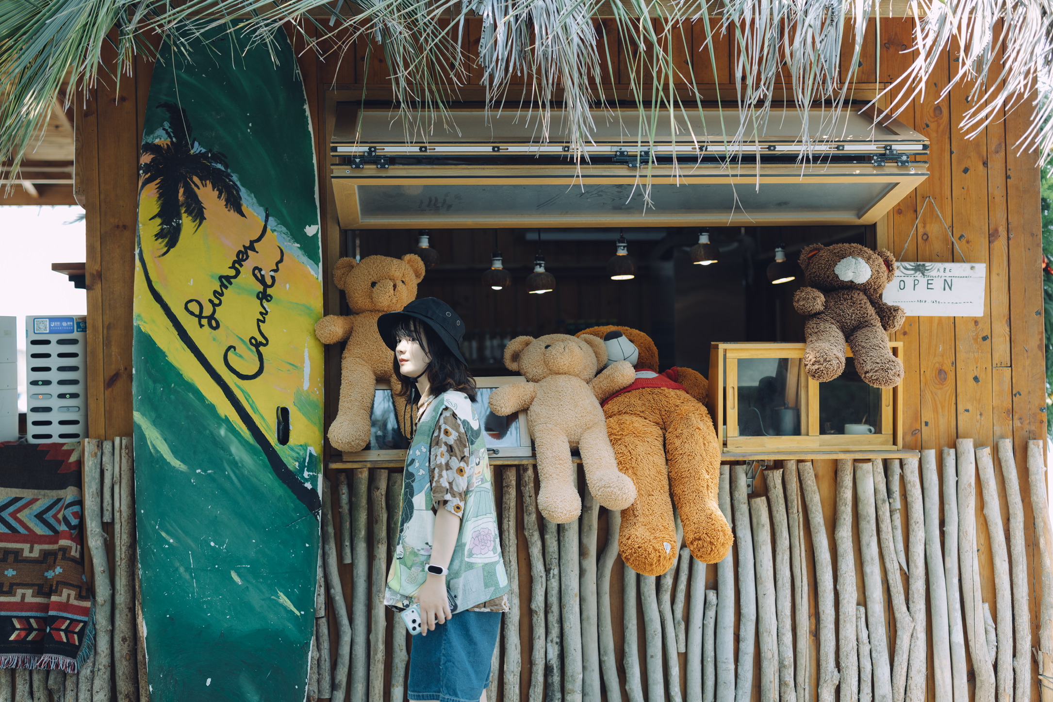 要不咱也拍拍人工置景得了