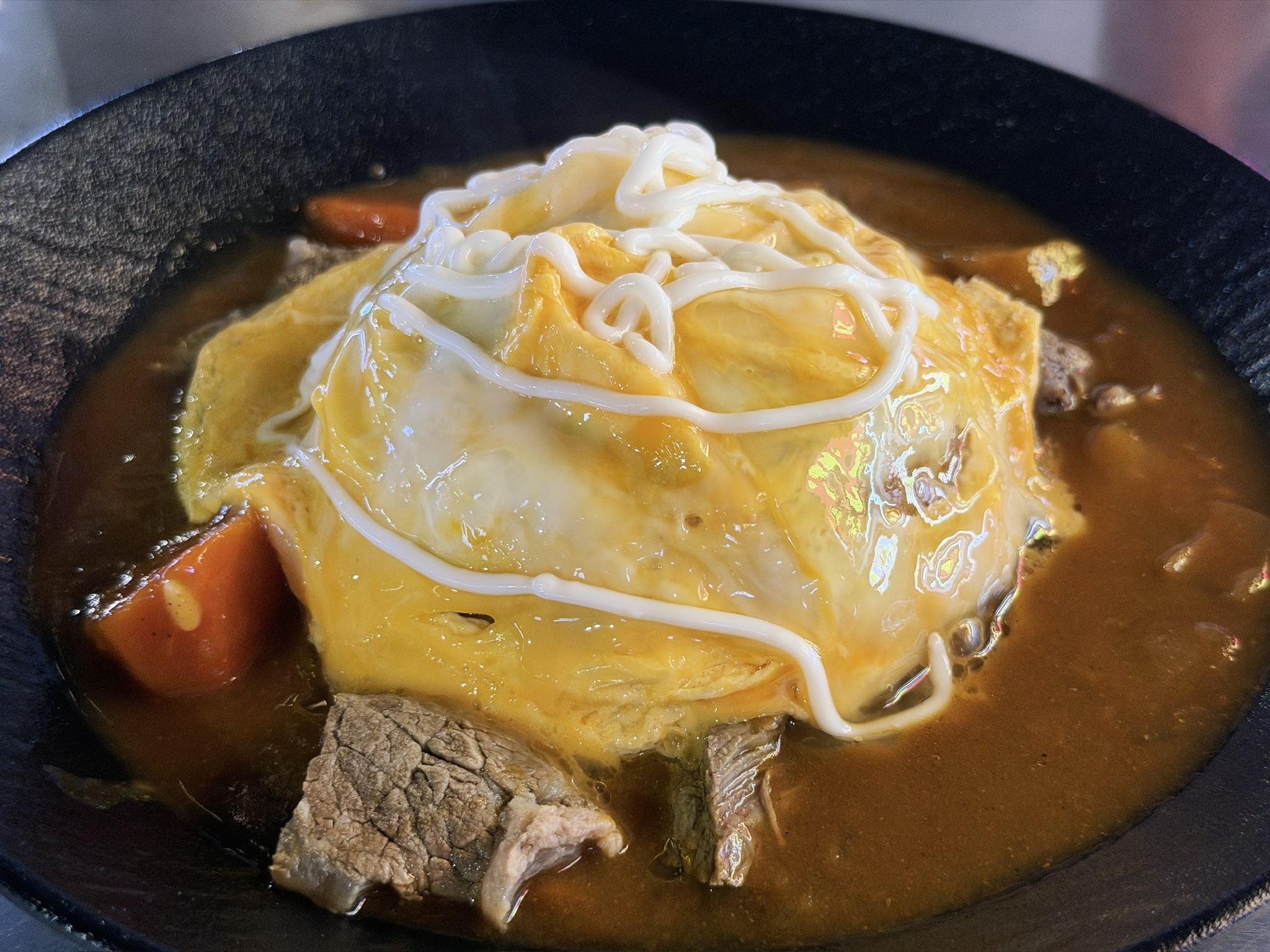 仙品咖喱牛肉蛋包饭