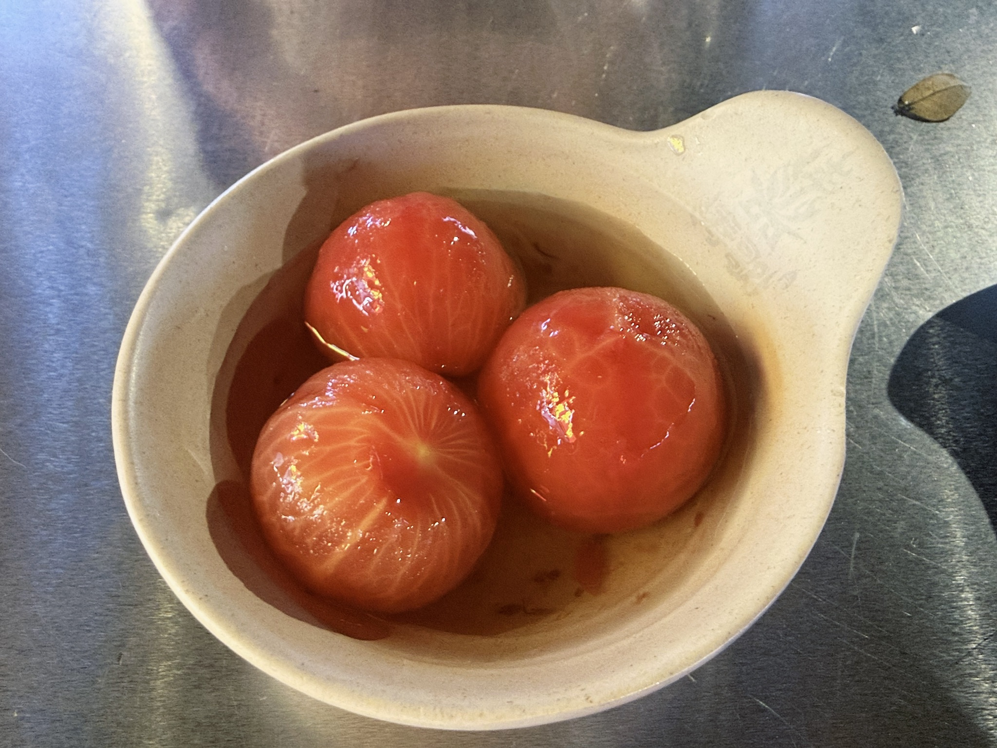 无敌的糖渍番茄