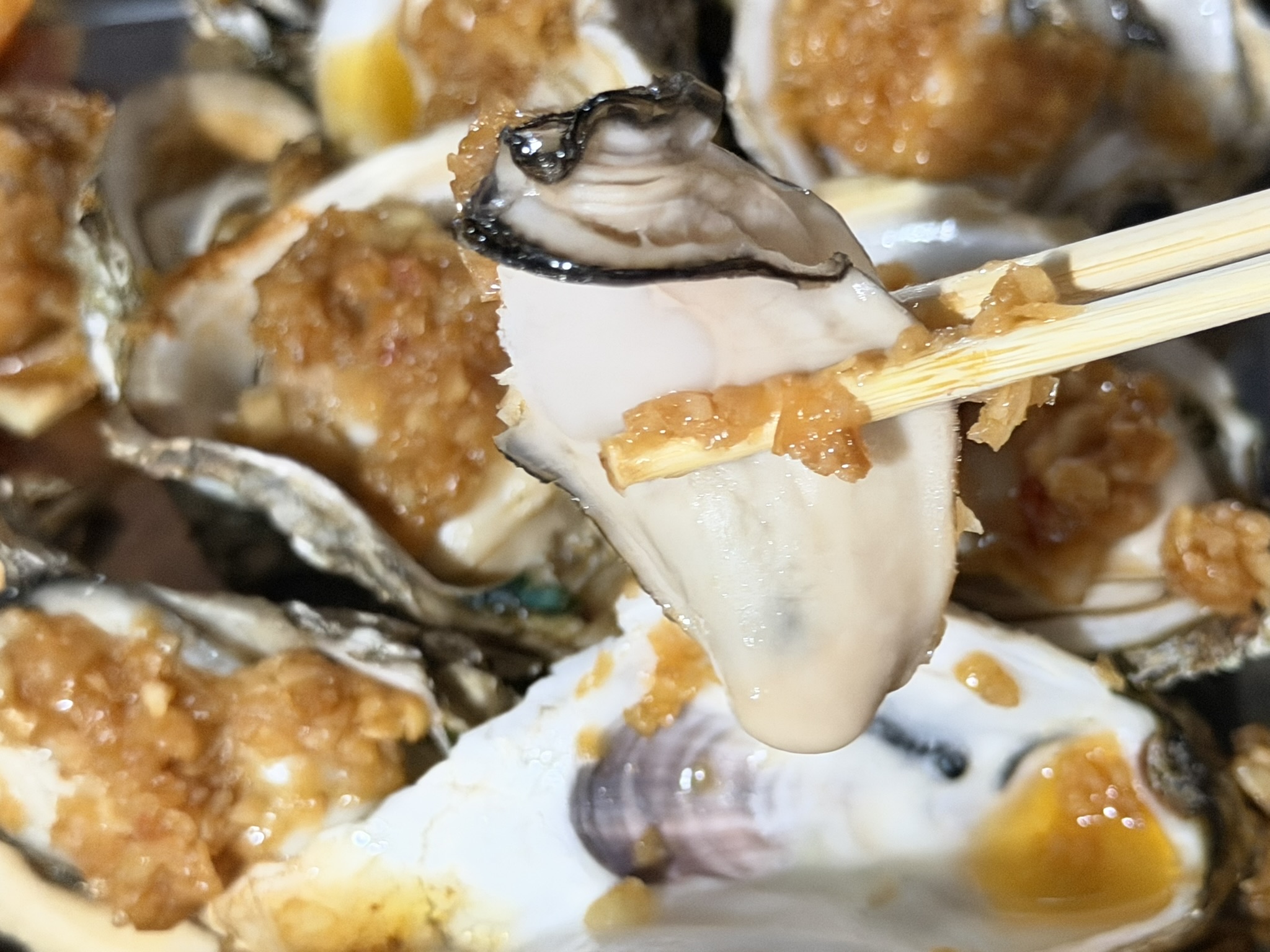 高质量生蚝应该长这么白净