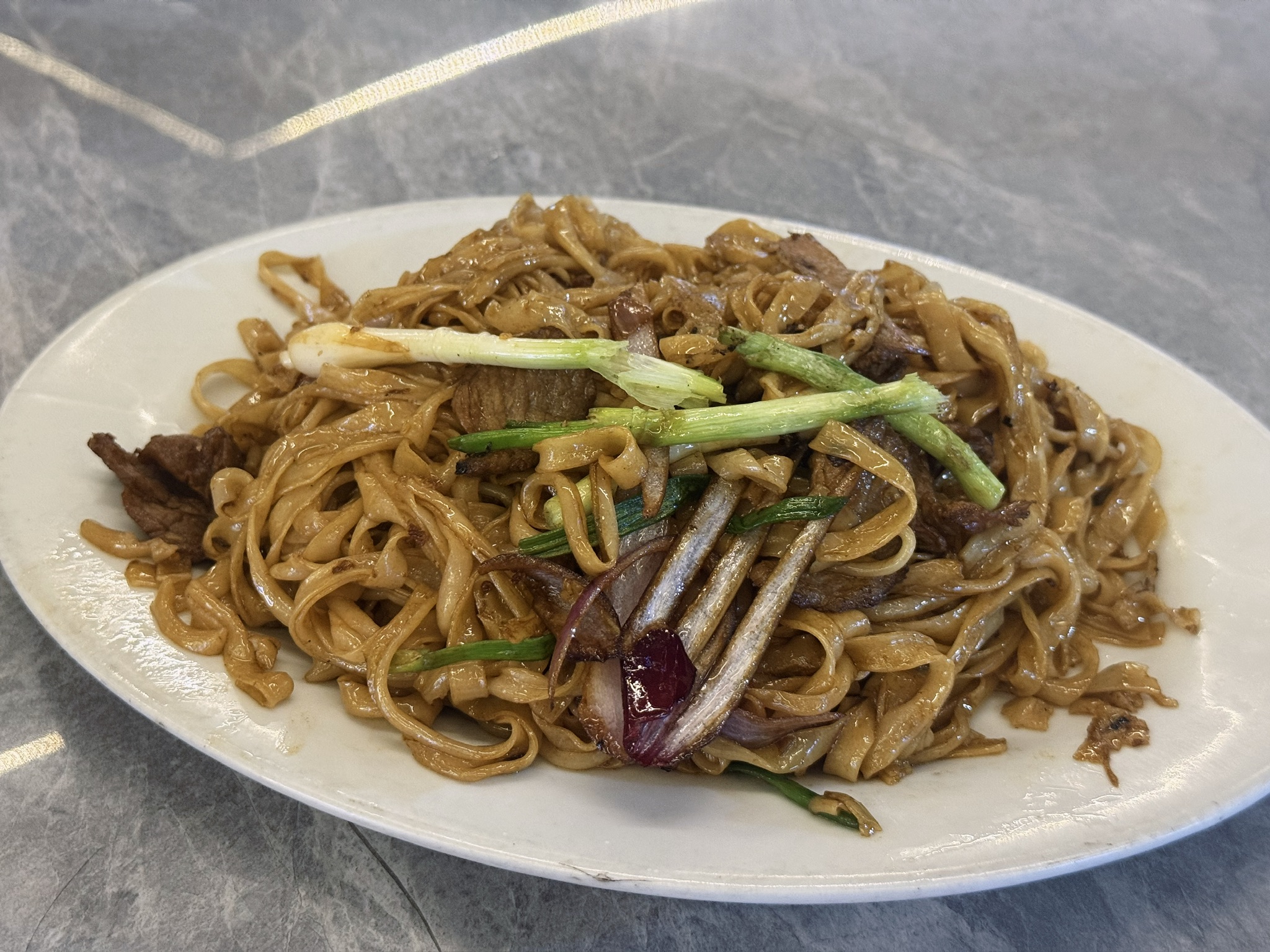 广东这边的河粉真的要比内地窄一点诶