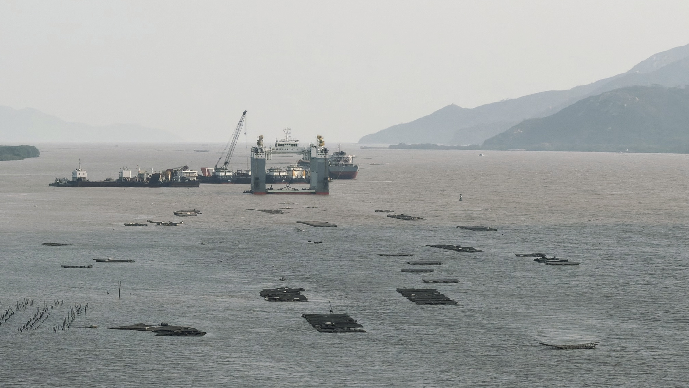 海上的各种平台