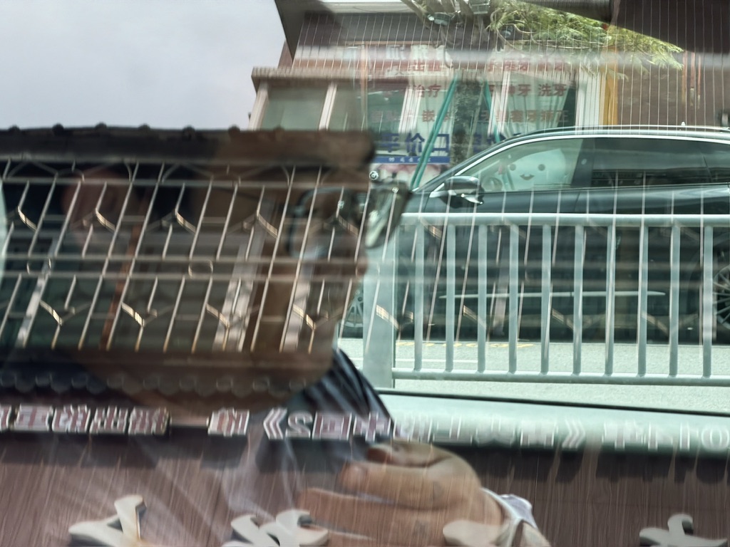 对面车主的脸好大