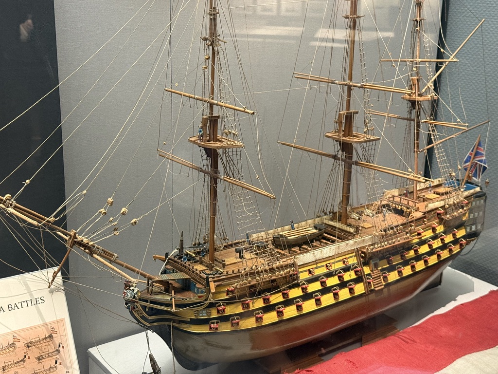 精致的舰船模型