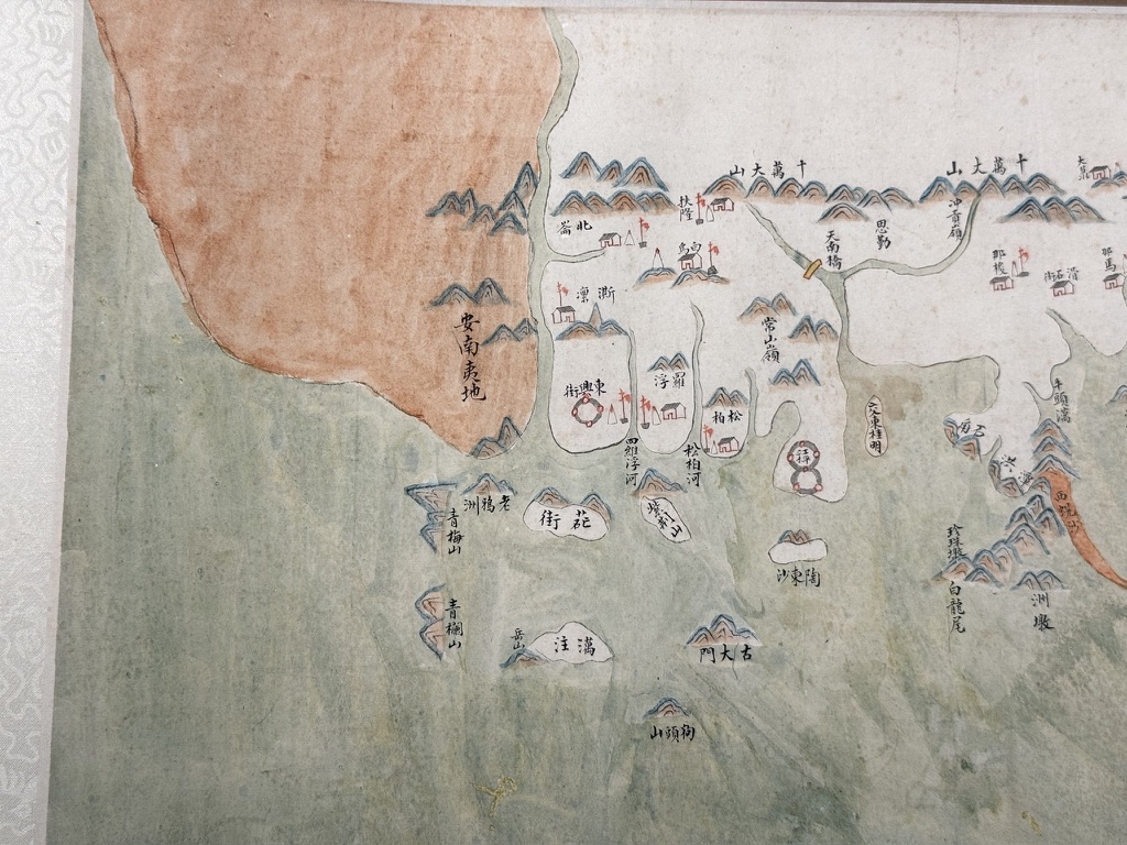 这里是我们去过的东兴市和越南接壤