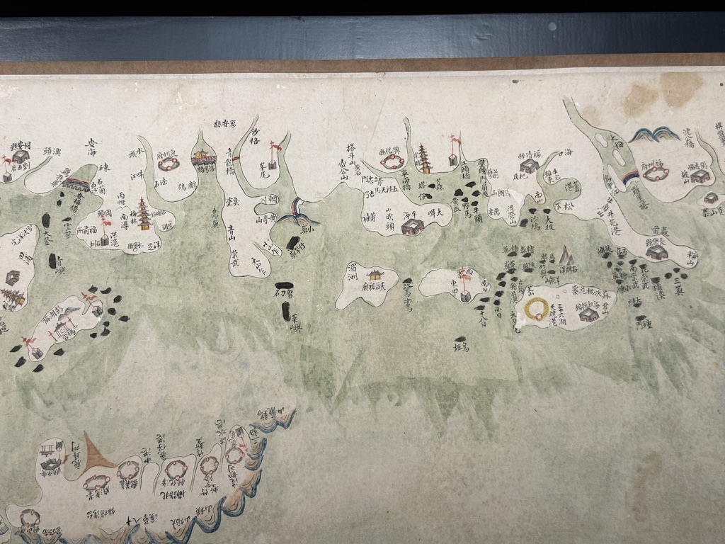 这里能看到莆田的湄洲岛,以及那个时候就有的天后祖庙