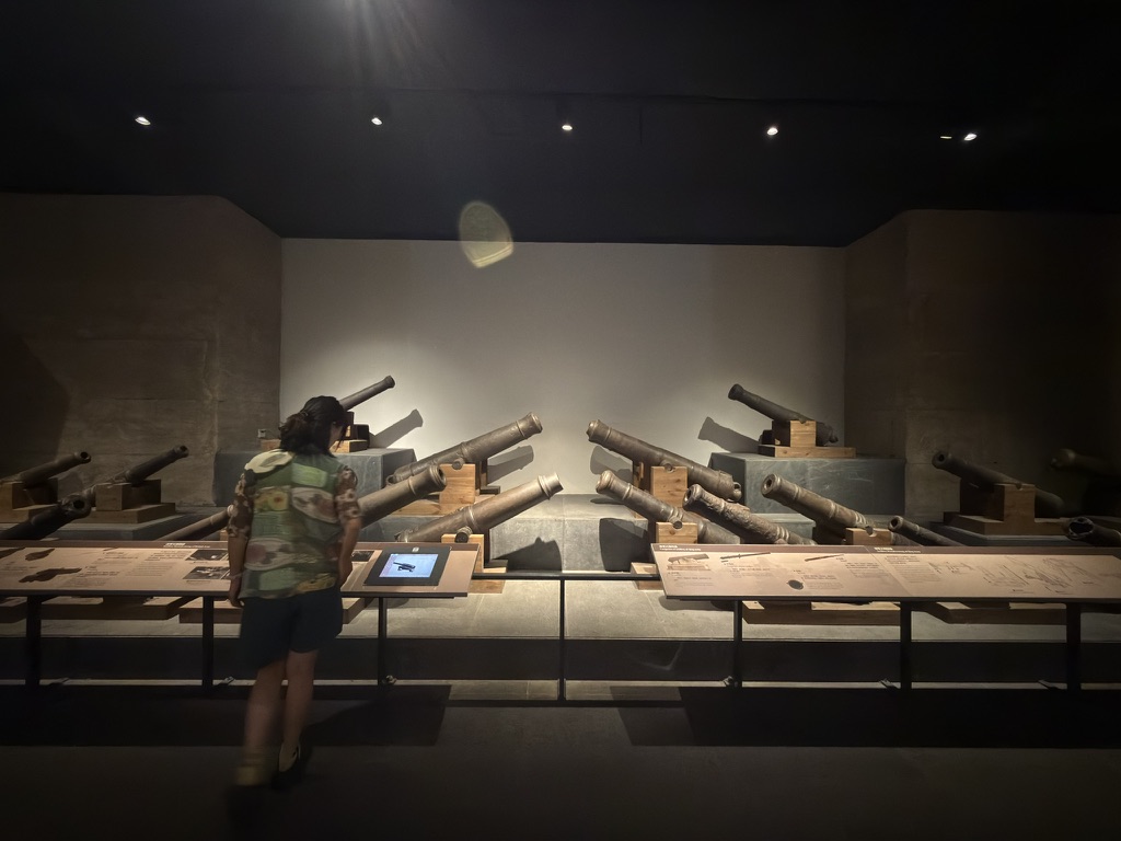 英军和清军的大炮对比