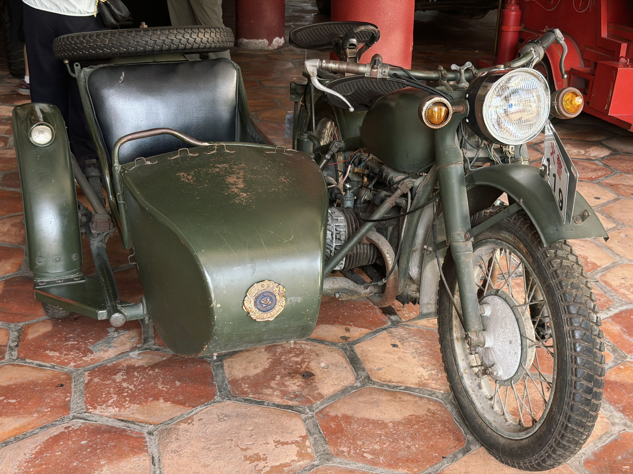 消防局的边三轮